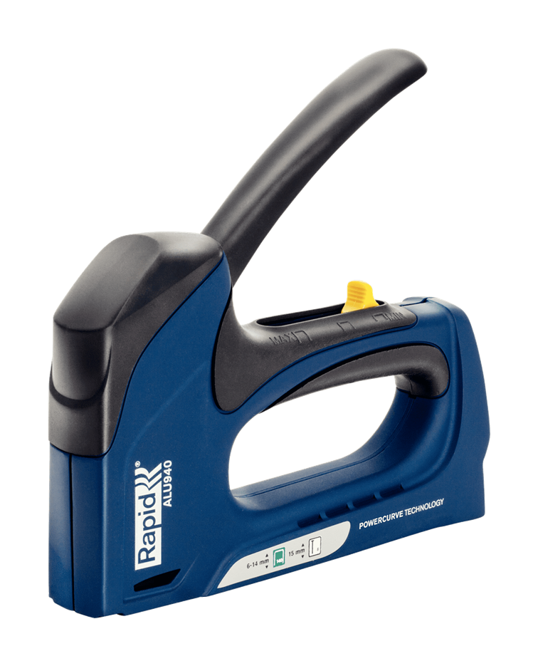 Energiesparender Blister-Handhefter Alu940