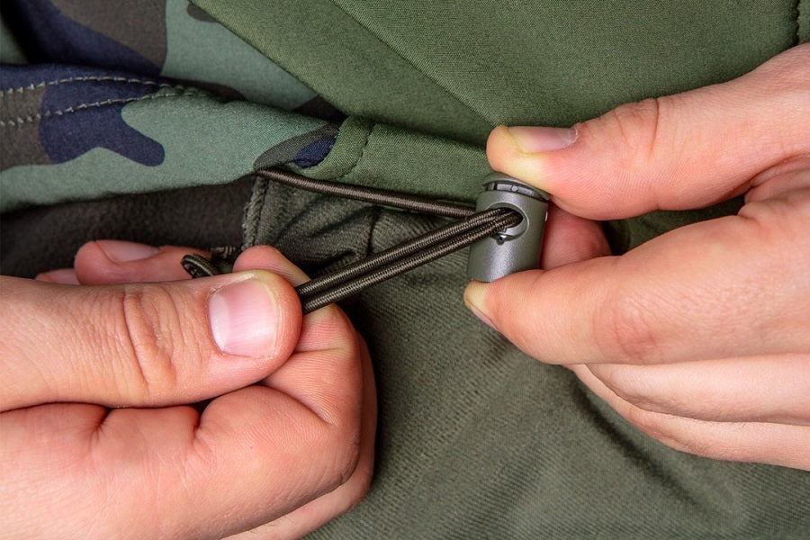 Giacca softshell mimetica L