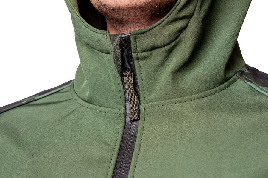 Giacca softshell mimetica L
