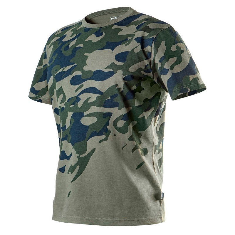 Tricou de lucru cu imprimeu Camo Mărimea L