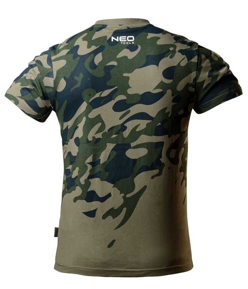 Tricou De Lucru Cu Camo Print Marime Xl