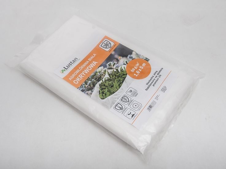 Agroterm Agro Nonwoven Fabric 50g White 1.6*5m
