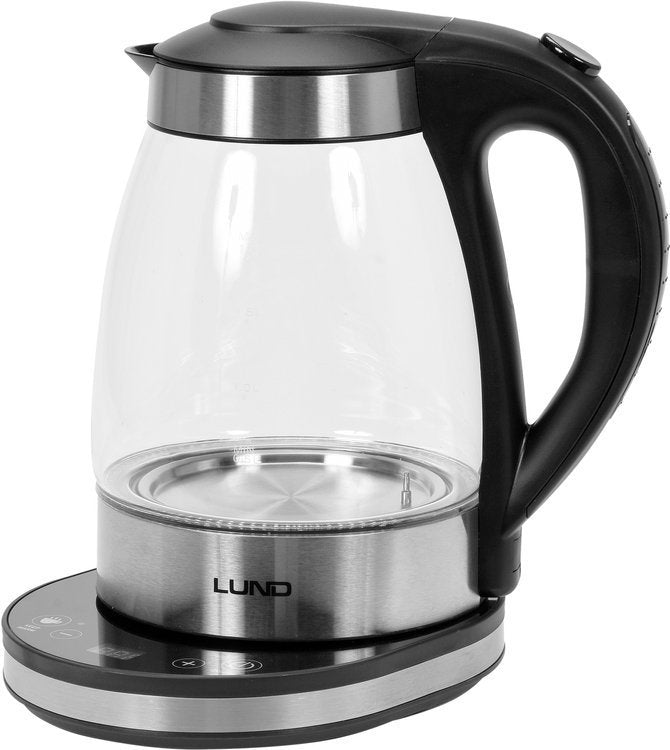 Elektrischer Glaskessel 1,8l. Temperaturregulierung