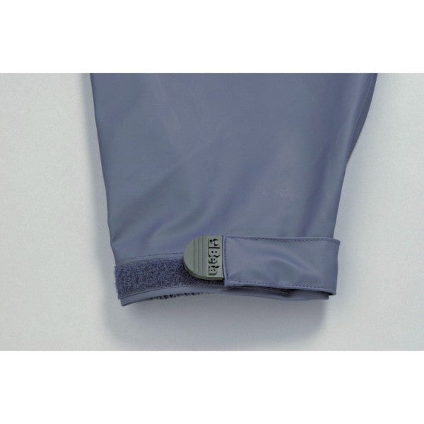 Waterproof Pvc Work Jacket Blue L