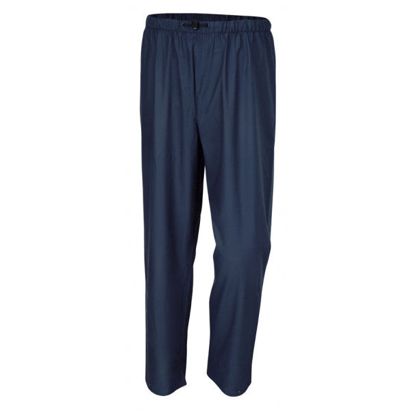 Waterproof Pvc Work Trousers Blue L