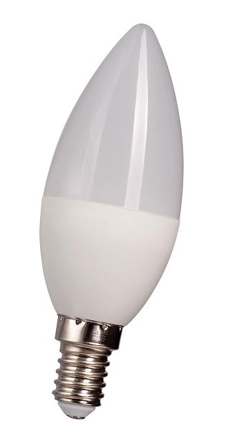 Lampadina a candela E14 Led Smd Dw 7w