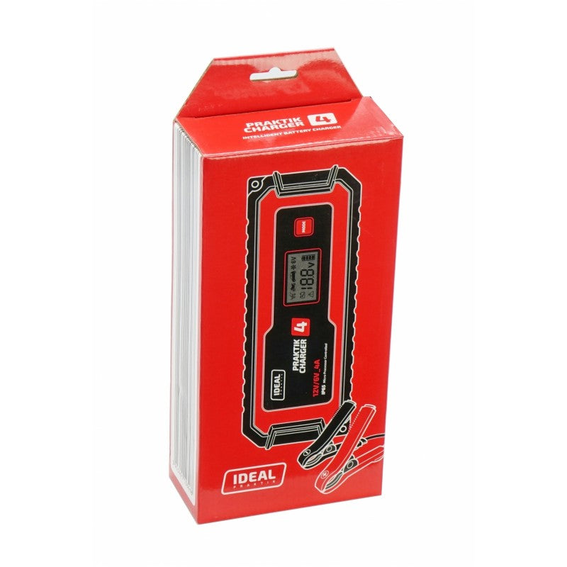 Cargador De Baterias Inteligente Praktik Charger 4 Lcd 6/12v