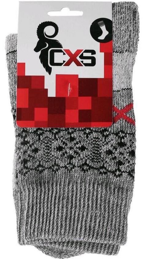 Cxs Ski Socks Gray Size 46-47