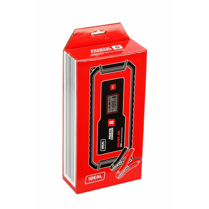 Praktik Charger 8 Lcd 6 / 12v Charger Battery Chliste