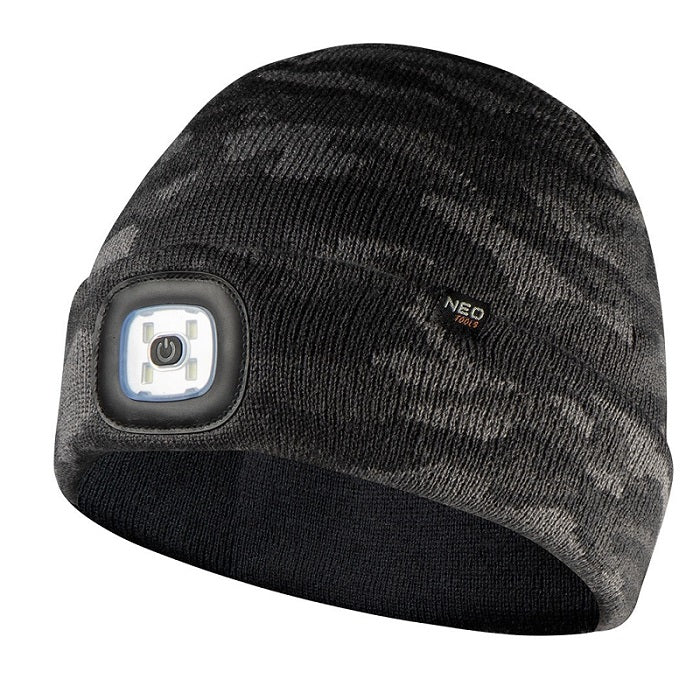 Hata Camo Le Ciseal Dúbailte Flashlight faoi stiúir