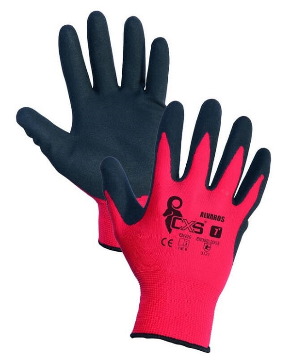 Cxs Alvaros Coated Protective Gloves Size 9