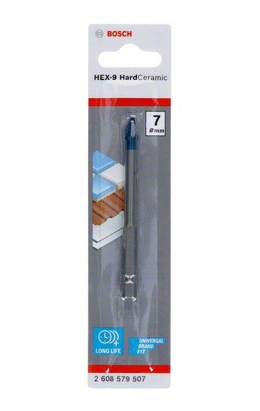 Hex-9 Hard Ceramic Drill 7*90mm