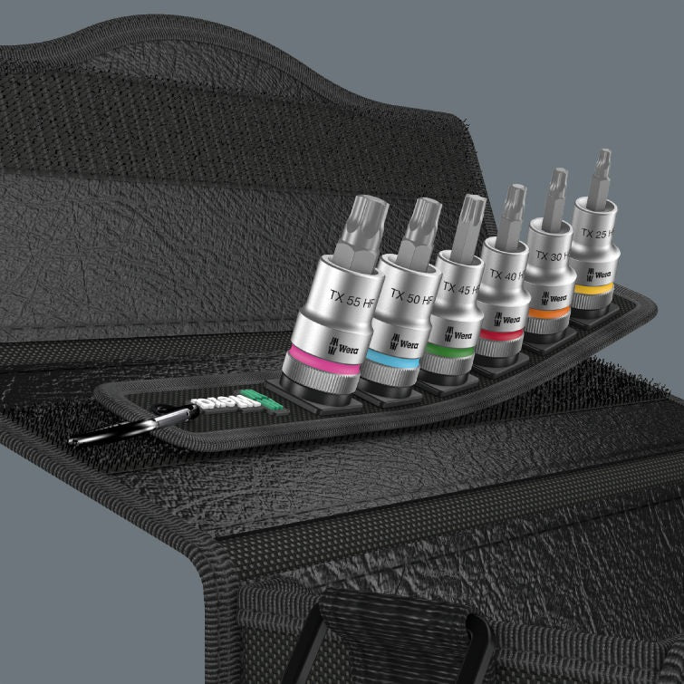 Zestaw bitów nasadowych Zyklop 1/2' Torx Hf