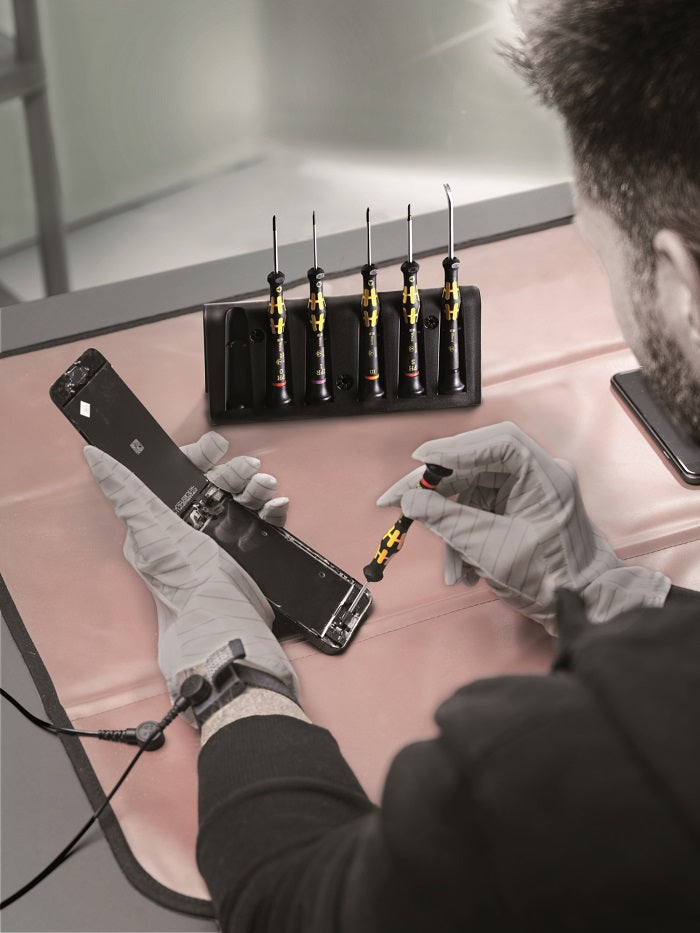 Kraftform Micro 6 Esd Screwdriver Set For Smartphones