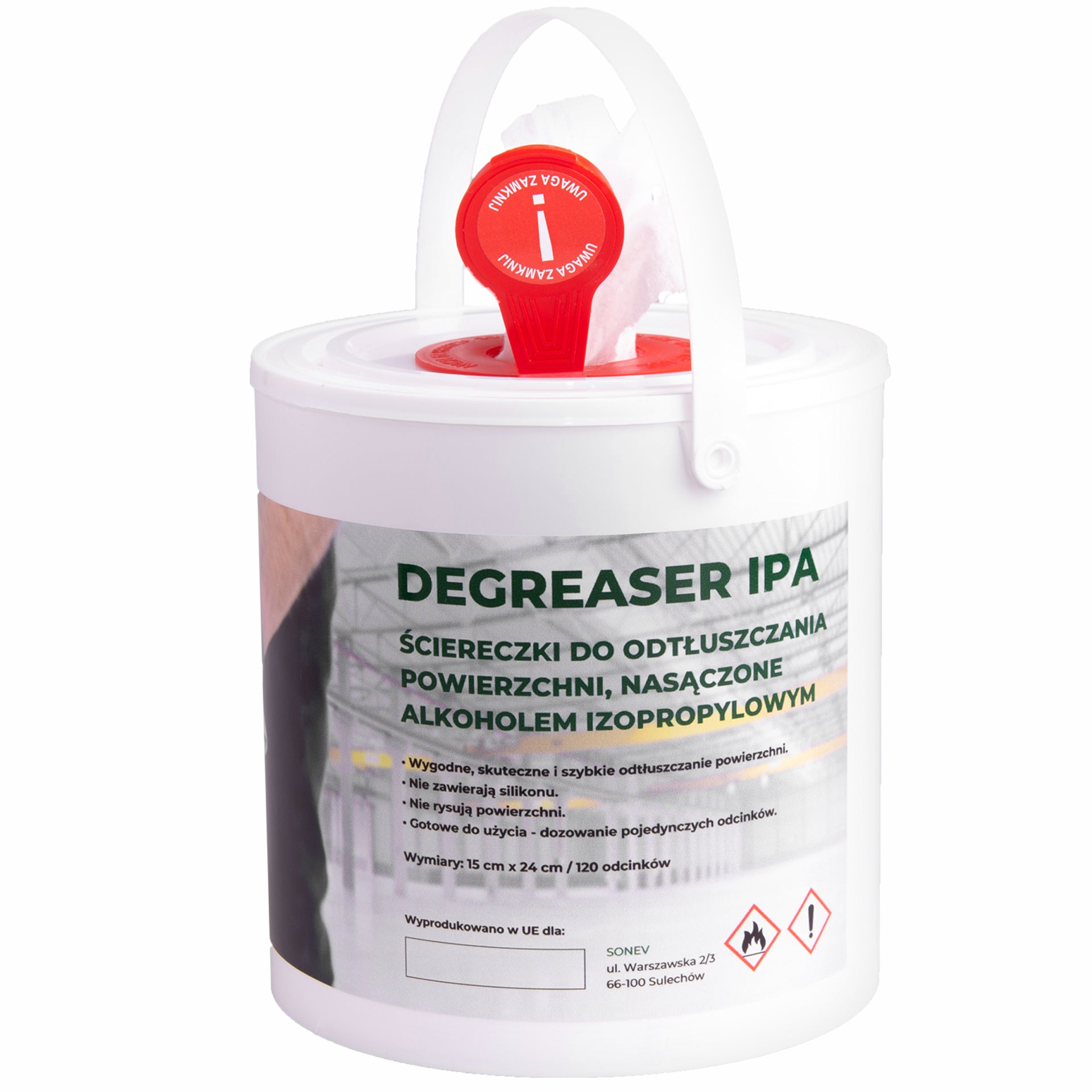 Sonex Degresant Ipa Lavete Găleată 120 Frunze