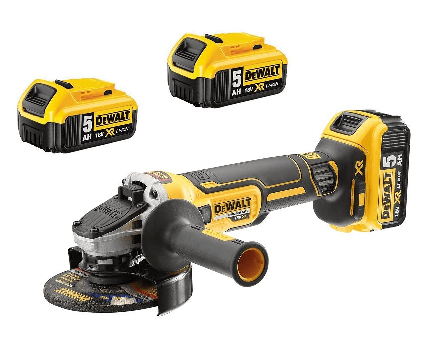 Cordless Angle Grinder 125 Mm Xr 3*5.0ah