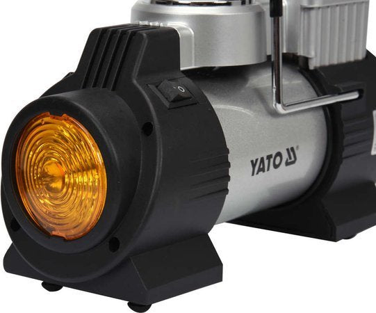 Compresor De Coche Con Lámpara Led 180w