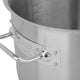 Pentola Alta Con Coperchio In Acciaio Inox 25x25 12l