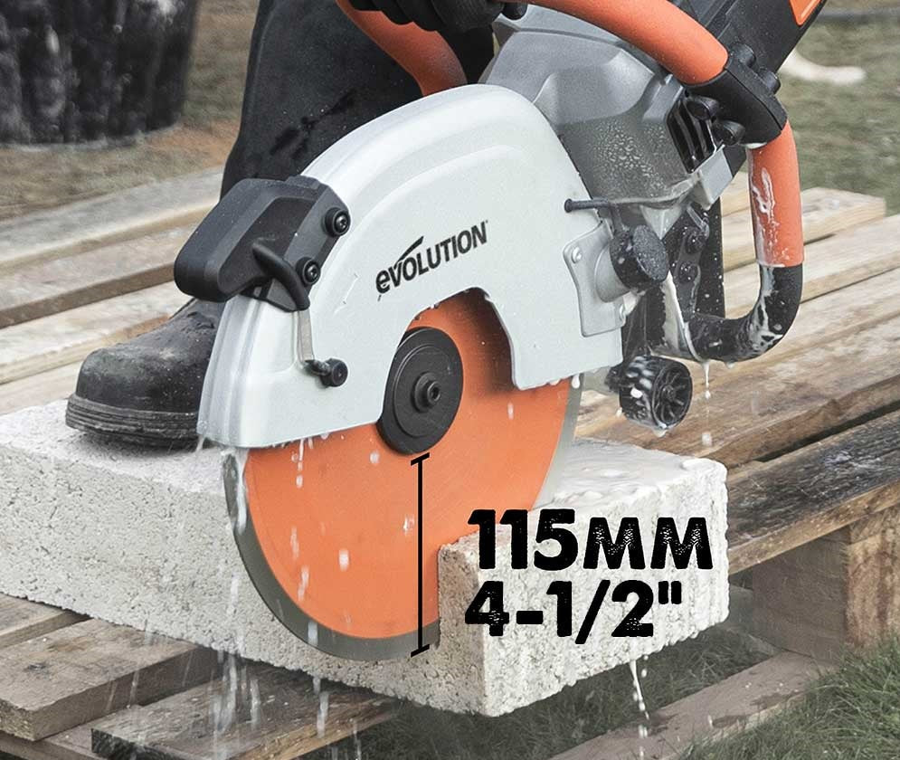 Evolution R300dct + Pd300seg-cs Concrete Cutter