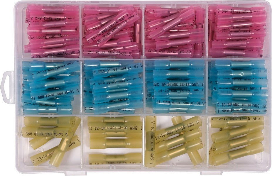 Värmekrympklämrör Set 0,5-6mm2 200 st