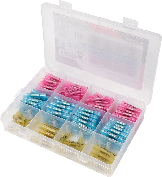 Värmekrympklämrör Set 0,5-6mm2 200 st