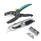 Cutting Set (scissors + Knife + Trapezoidal Blades)