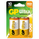 Batterij Ultra+ Alkaline Lr20 D 1,5v 2 st