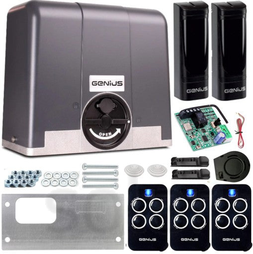 Pohon posuvné brány - Blizzard500 Starter Kit 230v
