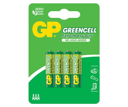 Baterie Greencell 1.5v Aaa R3 4 buc