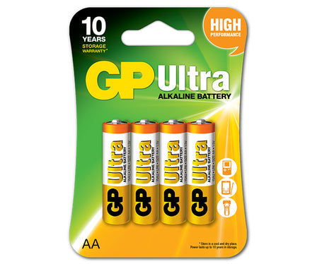 Ultra Alkaline Batteri Aa Lr6 1,5v 4 Styck