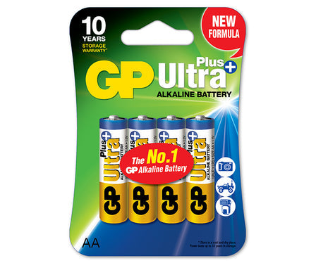 Bateria alkaliczna Ultra+ Aa Lr6 1,5 V, 4 sztuki