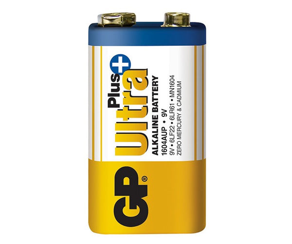 Ultra+ alkaliskt batteri 9v 6lf22