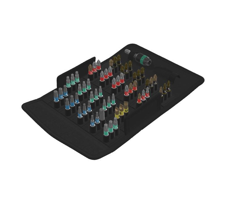 Bit-safe Bit Set 1/4'' Screwdriver 61 Pieces