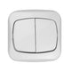 Advantage Doppio Connettore P/t Bianco