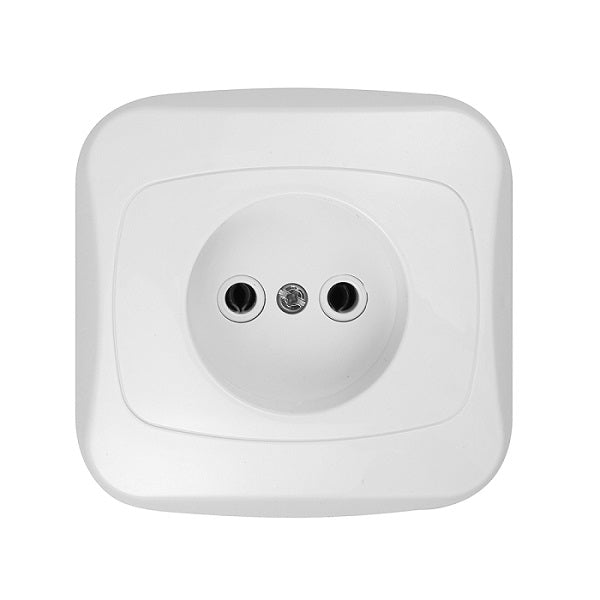 Atut Single Socket P/t B/u Weiß