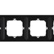 Pearl Frame Quadruple Black Matt