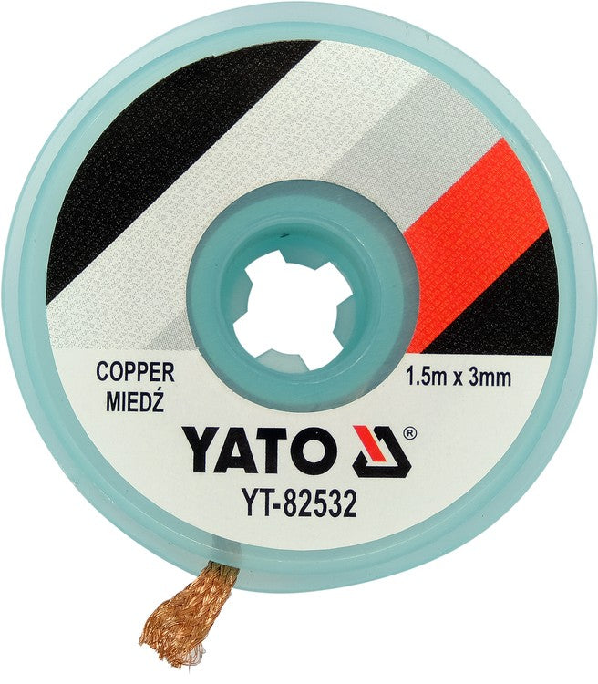 Koperen vlechtdesoldeertape 3,0 mm * 1,5 m
