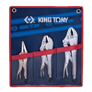 Morse Locking Pliers Set 3 Pcs. Case