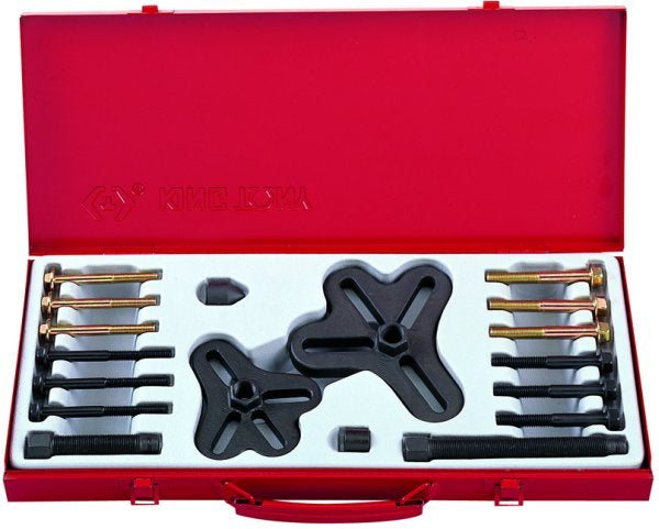 Conjunto extrator de volante cassete de 18 peças