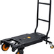 2-in-1 Foldable Warehouse Trolley 130kg.