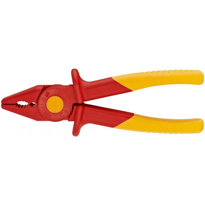 Plastové izolované ploché kleště 180 mm
