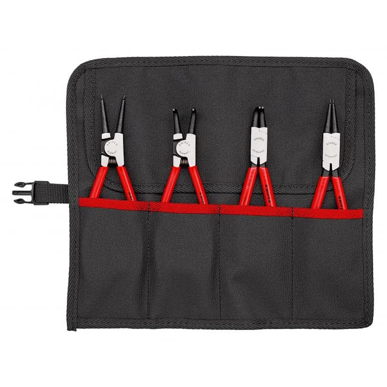 Set di pinze per anelli elastici 4 pezzi.