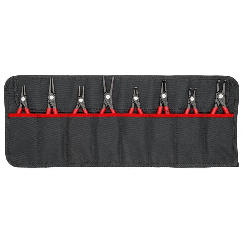 Set di pinze per anelli elastici da 8 pezzi
