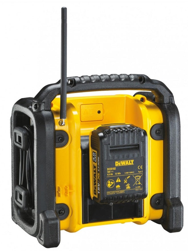 Építőipari rádió Xr Li-ion Dab/fm 18v 0*ah