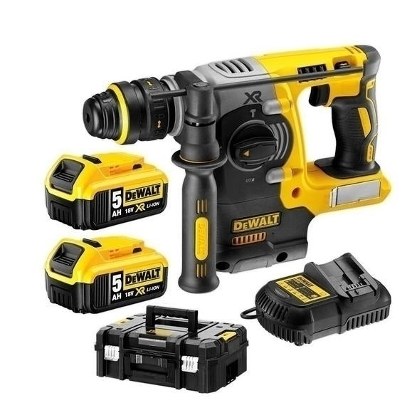 18v Xr Bl Hammer Drill Chuck 2*5.0ah Tstak