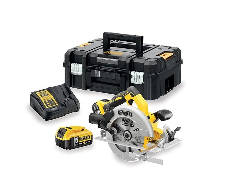 Cordless Circular Saw 184mm Xr Bl 18v 2*5.0ah