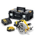 Cordless Circular Saw 184mm Xr Bl 18v 2*5.0ah