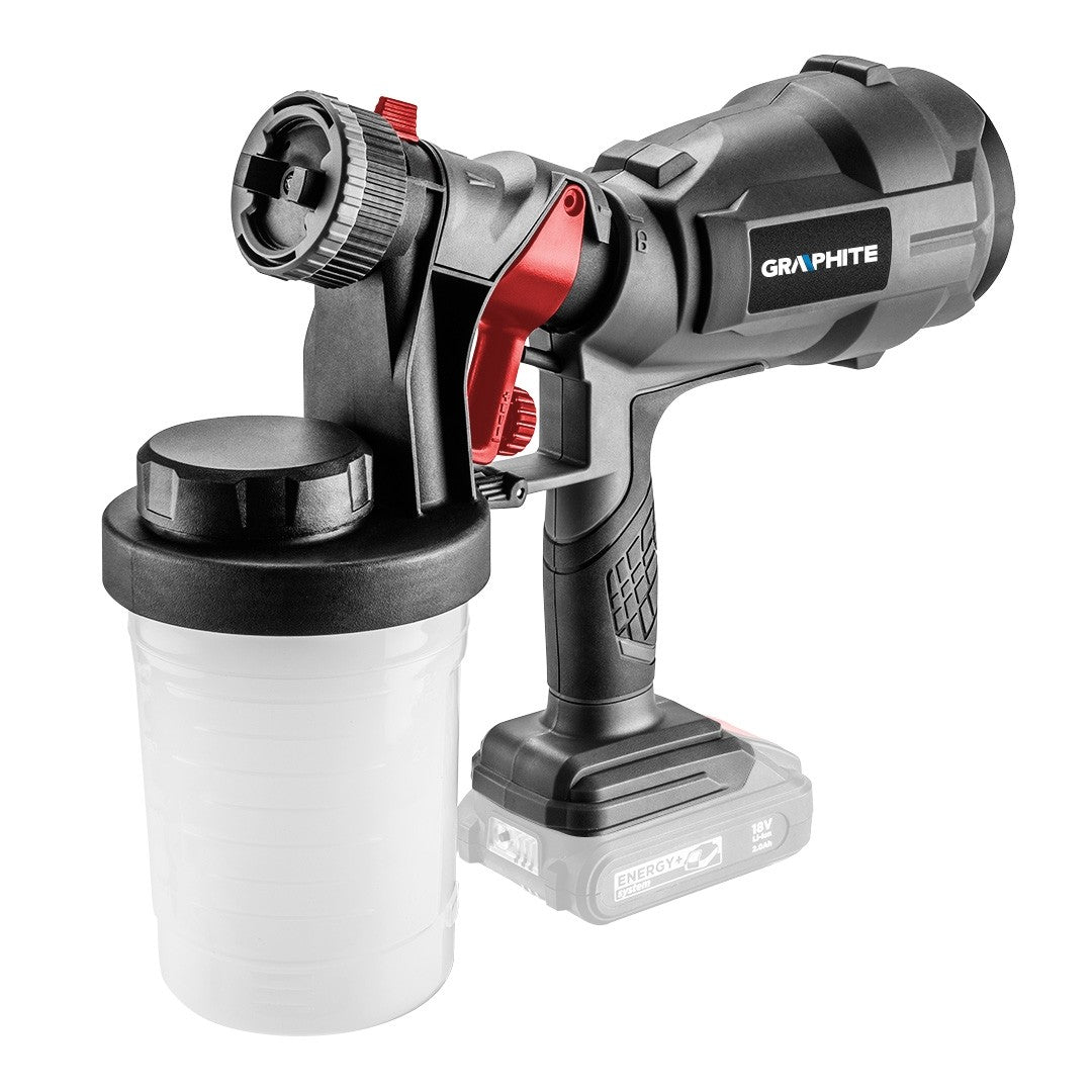 Hvlp Energy+18v Spray Gun Li-ion Without Battery