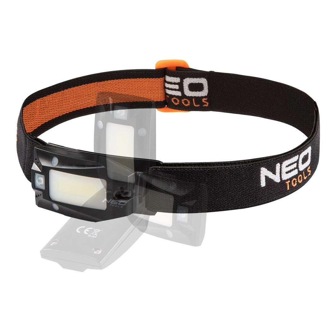 Usb Rechargeable Headlamp 180lm Cob Led Motion Sensor