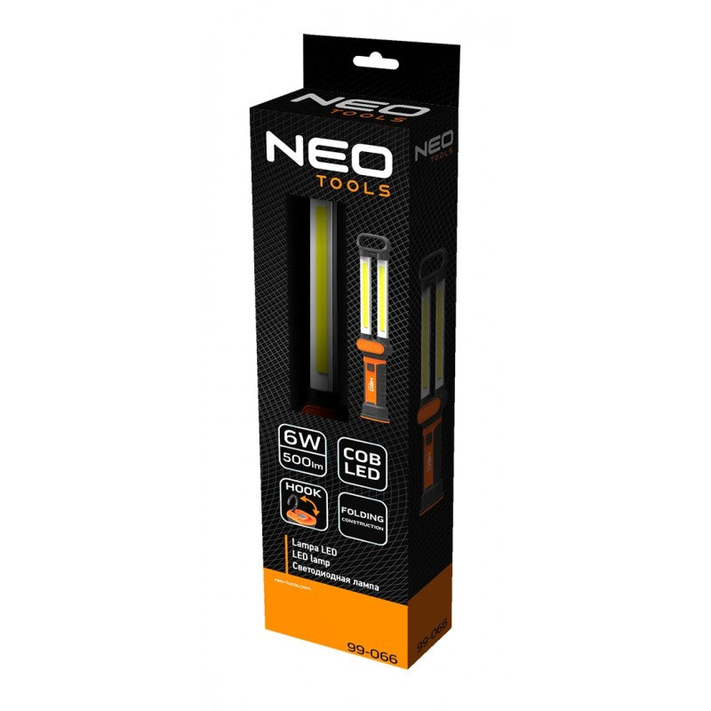 500 Lm Cob Batteri Verkstadslampa